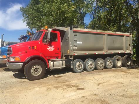A dump truck is typically used to haul construction waste, sand, gravel, and other similar items. . Dump trucks for sale in ohio
